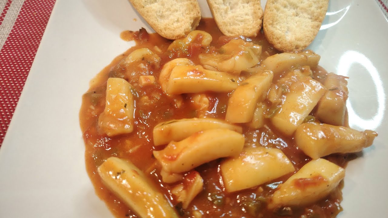 CHOCO EN SALSA A LA MALAGUEÑA