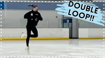How To Do A Double Loop! - Figure Skating Tutorial