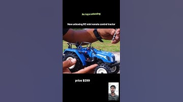 Unboxing a Mini rc tractor #trending #tractor #minitractor #rc #youtubeshorts