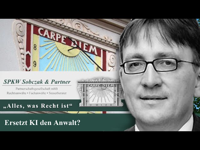 Ersetzt die Künstliche Intelligenz den Anwalt? - Alles, was Recht ist