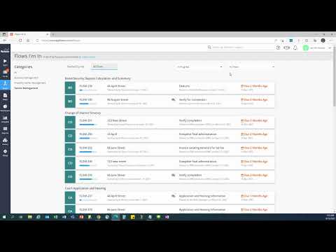 How to see saved flows