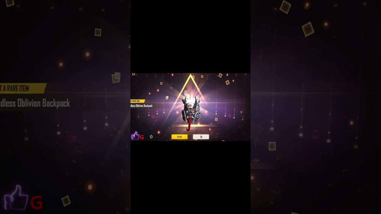 Endless Oblivion Backpack | Free Fire 