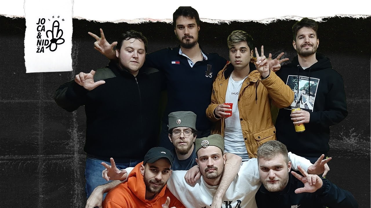 Joca & Nidža Show s02e04 - Elon, Eko Četnici, Vajk, Enzzy, Goran Nikolić