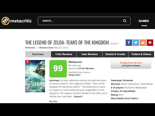 Meta-Metacritic Analysis Of The Video Game's Industry's Last 25 Years  (1997-2021): Is Legend Of The Zelda The Most Consistent Series?