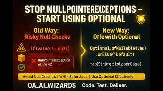 Say Goodbye to NullPointerException — Use Optional in Java