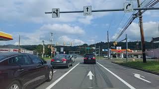Driving from Scranton to Gouldsboro,Pennsylvania