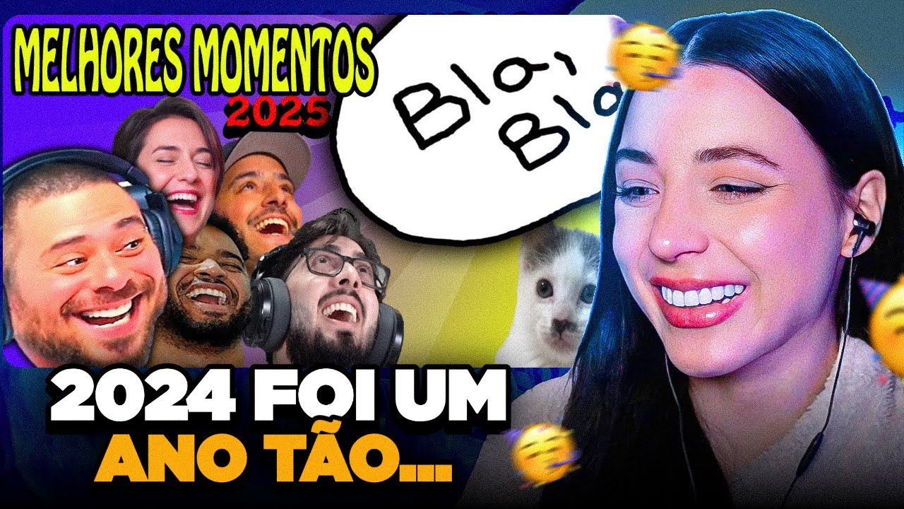 🔴 Os Melhores Momentos de 2025! - O ano que quase fui Cancelado! - RETROSPECTIVA! ‹ Ellen reagindo ›