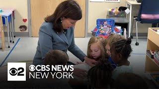 Gov. Kathy Hochul touts bonuses for middle class families in new budget