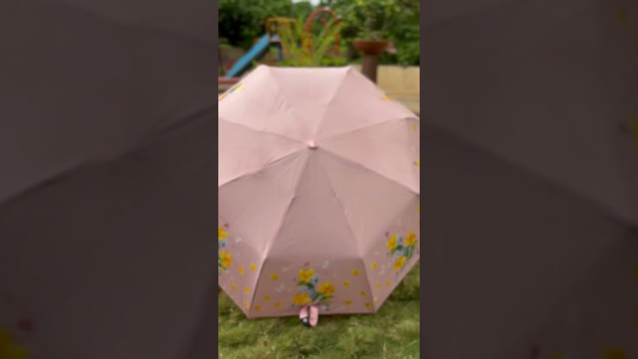 The all new colour changing umbrella