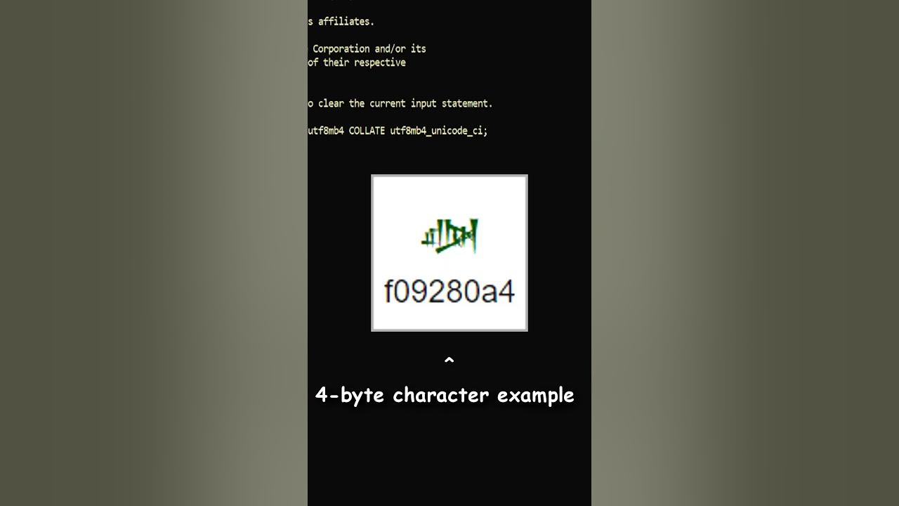 Choosing a Database Charset and Collation: UTF-8 in MySQL (SQL Tutorial ...