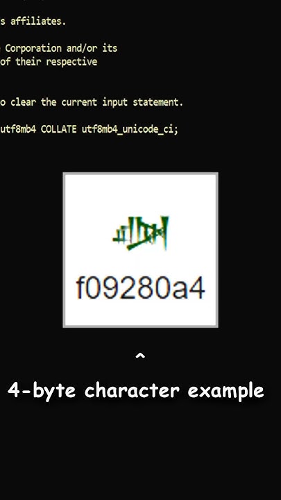 Choosing a Database Charset and Collation: UTF-8 in MySQL (SQL Tutorial ...