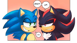 Sonic Annoying Shadow - Sonic Comic Dub Compilation
