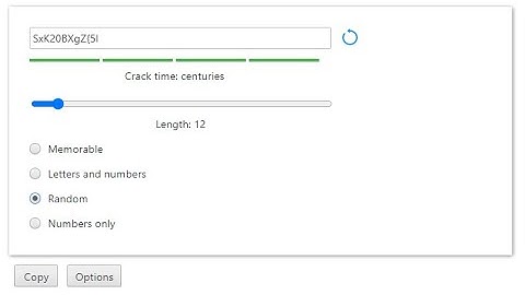 Password generator (Browser extension)