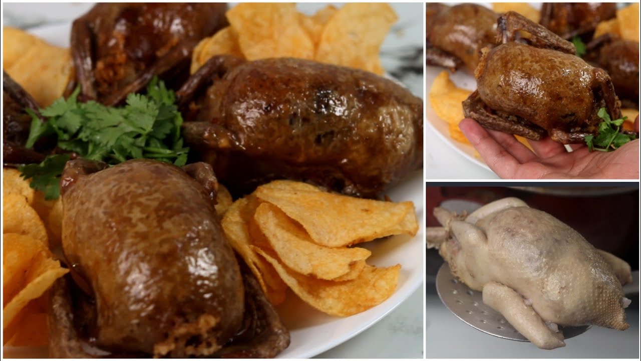 الحمام المحشي وسر لونه ألذ وافخم من المطاعم بمكون سحري بعد ماتحطيه عمره ماهيفرقع فقط ع قناتي !!