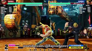 KOF XV Terry Bogard 763 Dmg Full Screen Quick Max Combo