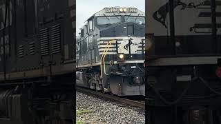 NS 224 With Autoracks,A K5LLA Hornshow,And BNSF Gevo#trains#k5lla#ac44c6m#fyp