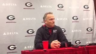 Mark Richt after Wednesday practice