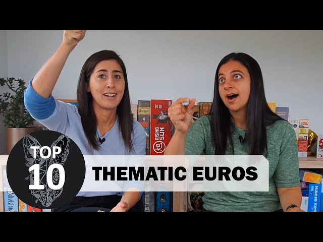 Top 10 Thematic Euros (euro style board games) class=