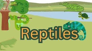 Reptiles for kids |Vertebrate animals | Natural science for kids |Basic information ​⁠for kids