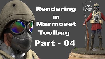 Character Rendering in Marmoset Toolbag 4 - Sergeant - Part 04