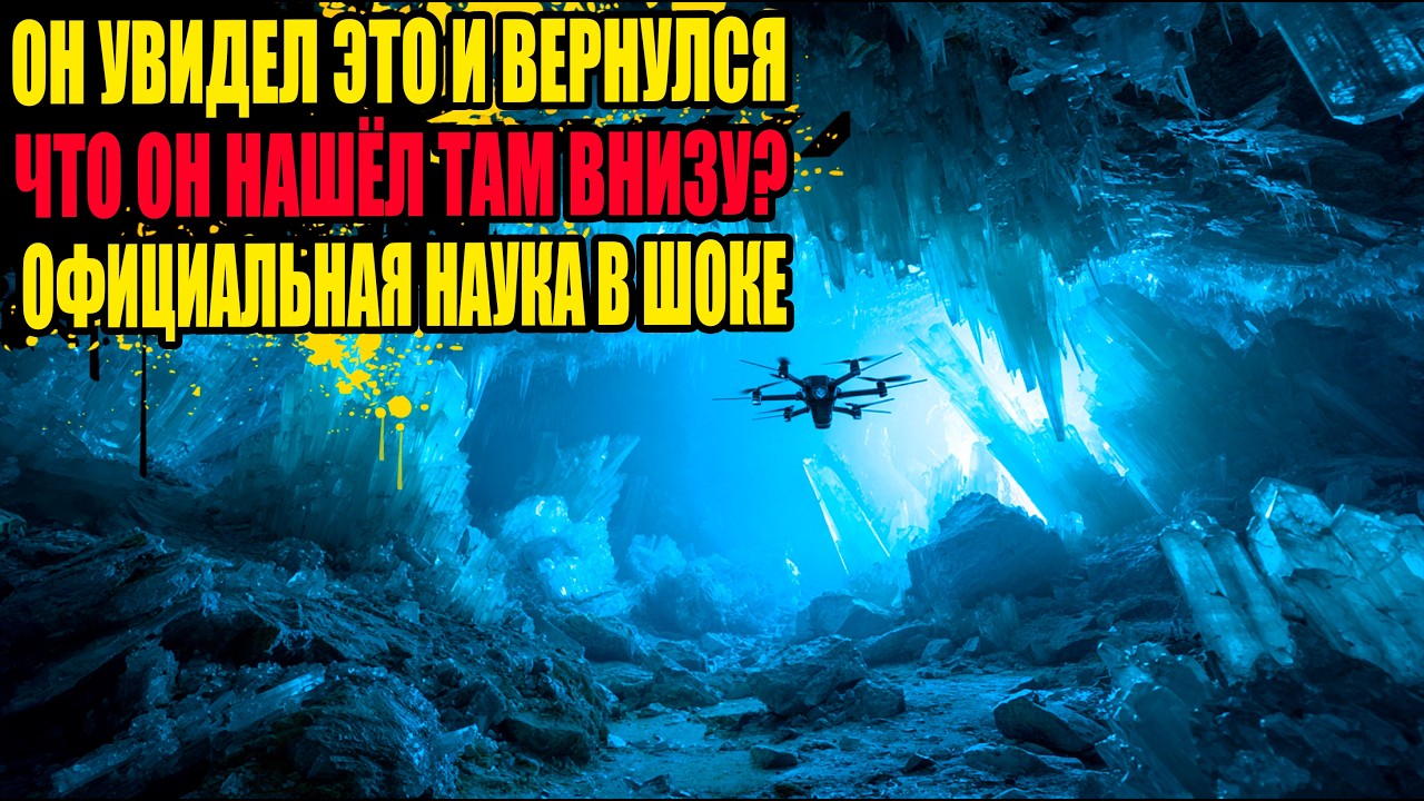 РОБОТ Спустился В Самую Глубокую Пещеру Мира. На Глубине 2200 Метров Он Заснял ЭТО