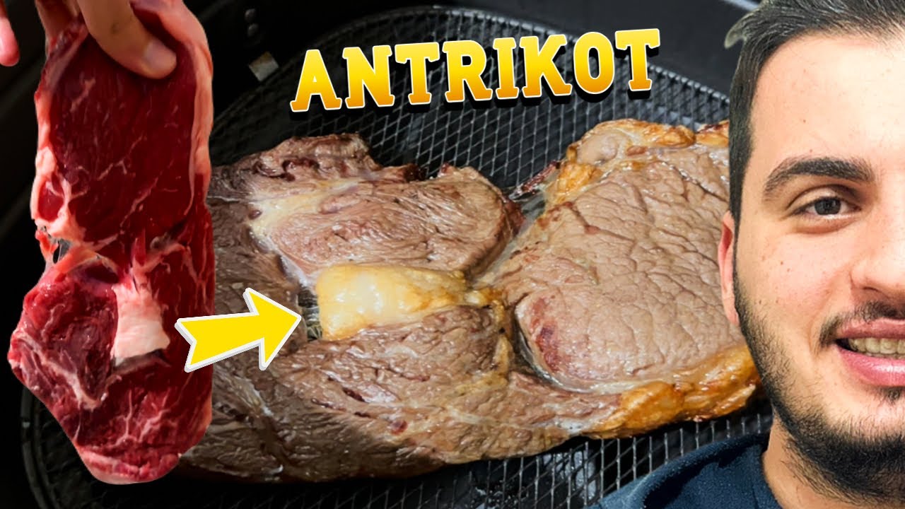 Airfryer'da ANTRİKOT Tarifi! ???? Yemek Vlog