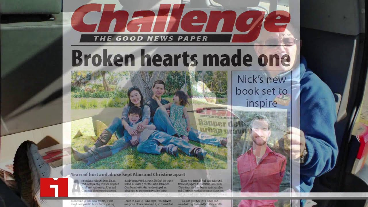 Challenge Good News Paper Video Clip -  2 minutes long