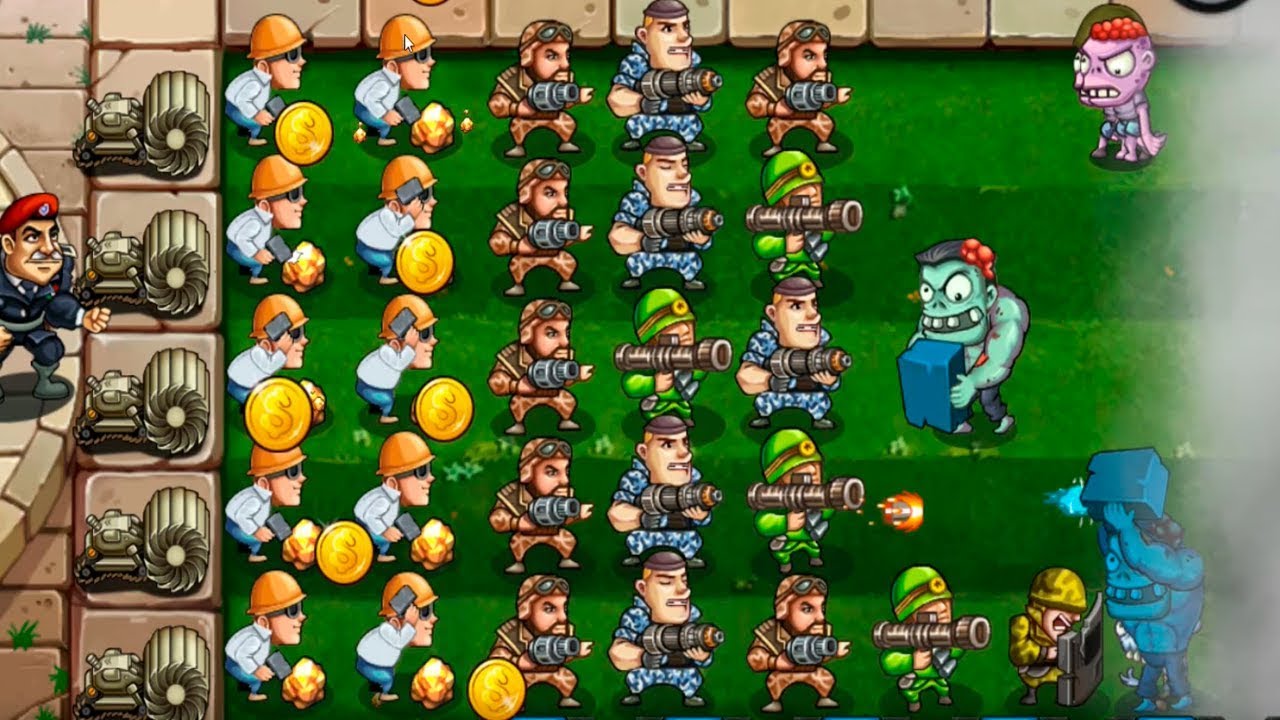 soldiers vs giant robots. metal army vs us zombie. YouTube