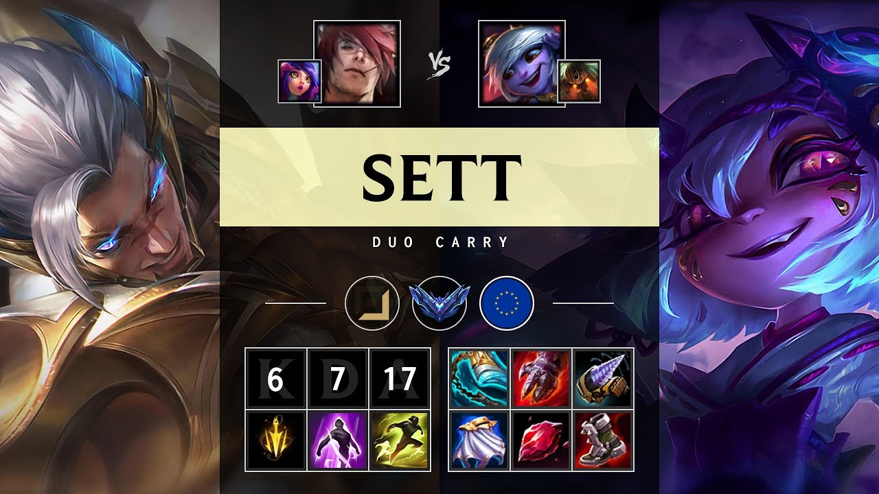 Sett ADC vs Tristana - EUW Diamond Patch 25.13