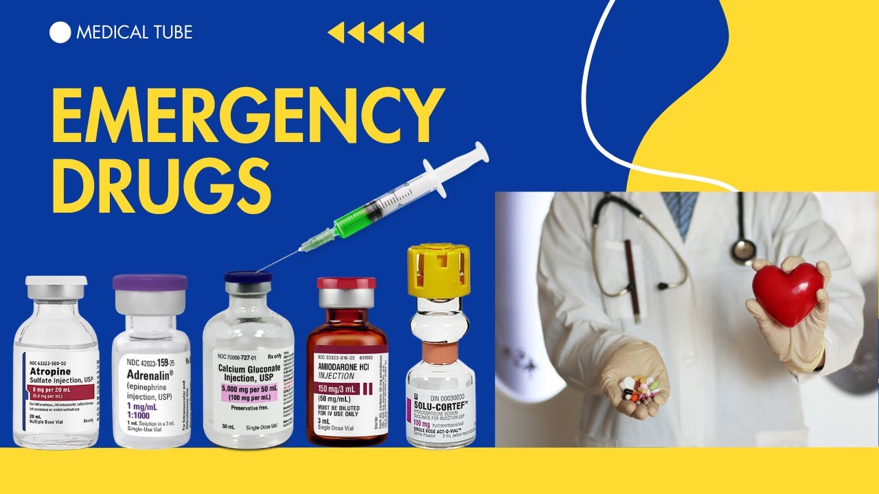 Emergency Drugs Part - 1 l Emergency Injections | #emergencydrugs # ...