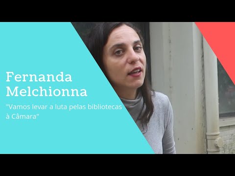 Fernanda Melchionna: "Vamos levar a luta pelas bibliotecas à Câmara"