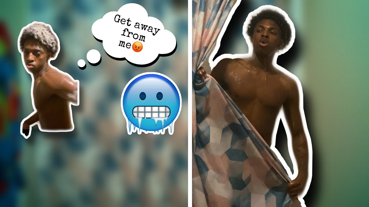 EXTREME COLD WATER AND FLOUR PRANK ON BOYFRIEND IN THE SHOWER!!! YouTube