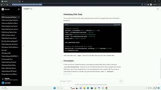 Complex XML data processing with python