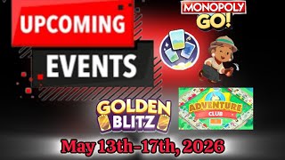 Updated Upcoming Events