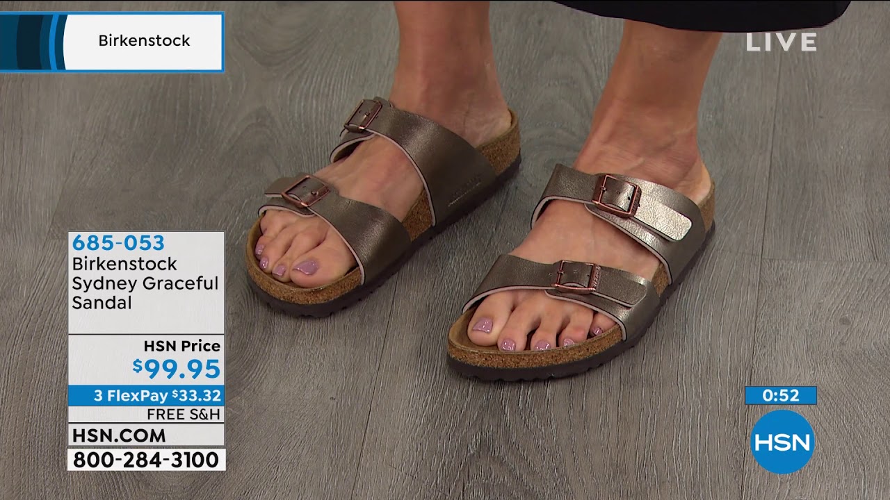 Wings Kristendom Lake Taupo Birkenstock Sydney Graceful Sandal - YouTube