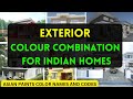 Exterior house painting color ideas  asian paints exterior colour combination  elevation colour