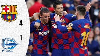 Highlight | Barcelona vs Alaves 4-1 | All Goals & Highlights  | HD