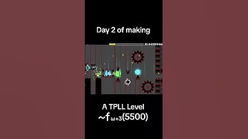 Day 2 of making TPLL #shorts #geometrydash #gd #impossible