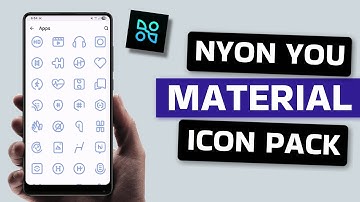 Best Nyon Material You Icon Pack App for Android