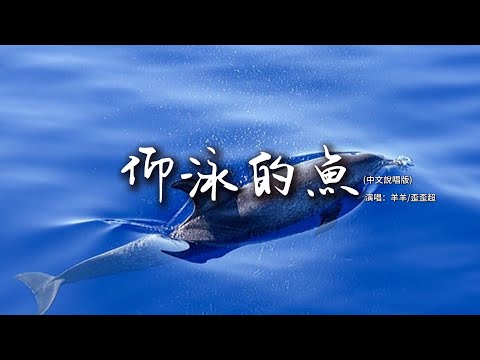 羊羊/歪歪超 - 仰泳的魚 (中文說唱版)『麻煩妳認真聽我說，請給個回應別沈默，別讓我退後把妳錯過。』【動態歌詞MV】