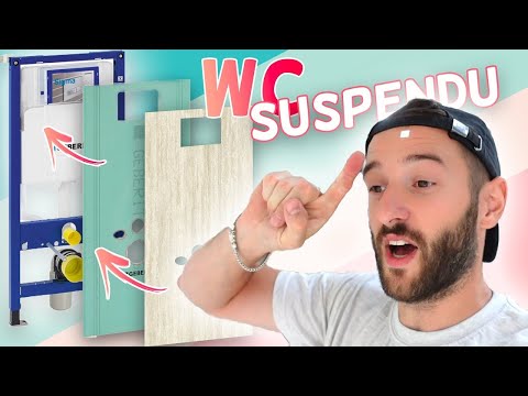 Vidéo: Toilette suspendue - moderne, esthétique, hygiénique