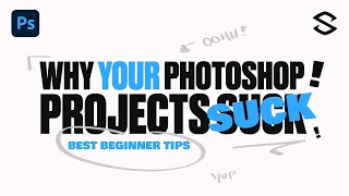 Why Your Graphic Design Sucks.. (Beginner Photoshop Tips!)