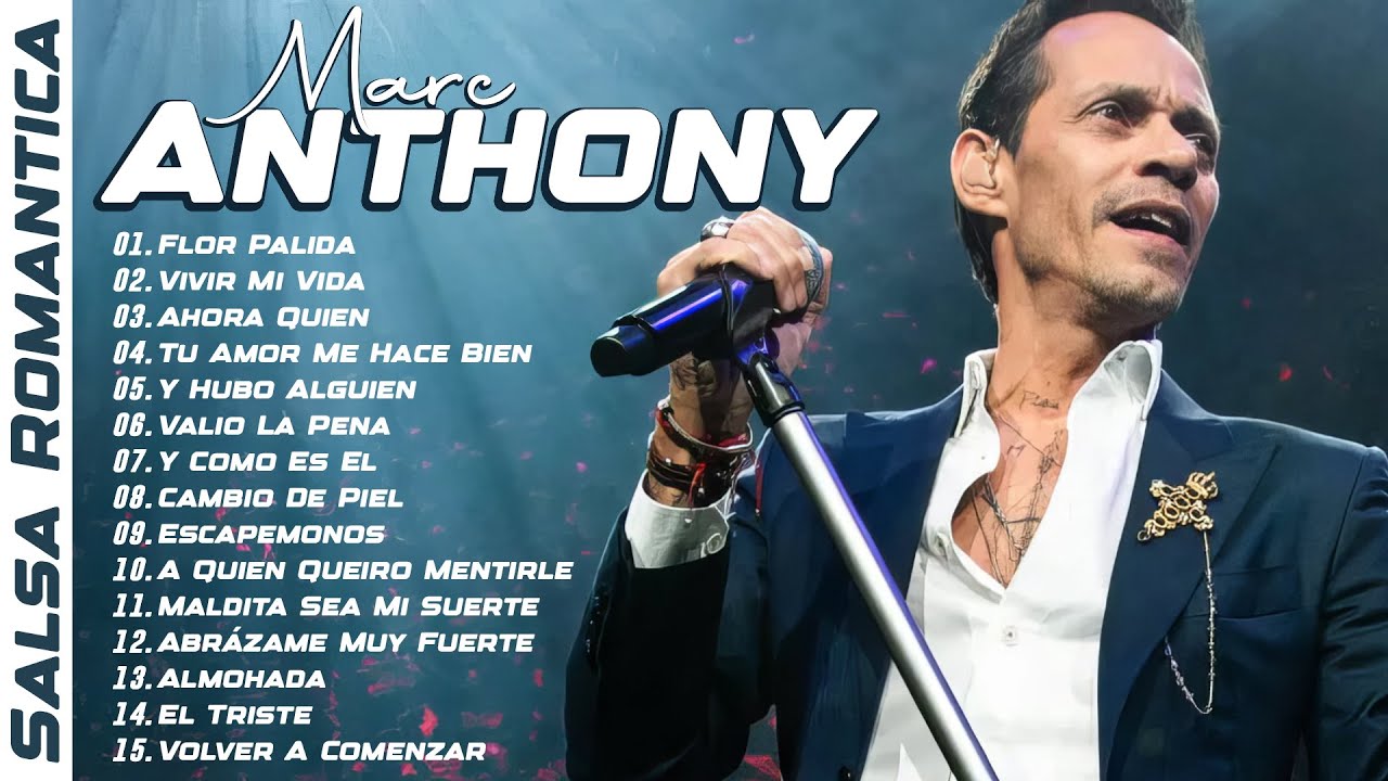 MARC ANTHONY MIX ÉXITOS SALSA ROMANTICA LO MAS NUEVO 2025 ~ LO MEJOR CANCIONES DE MARC ANTHONY