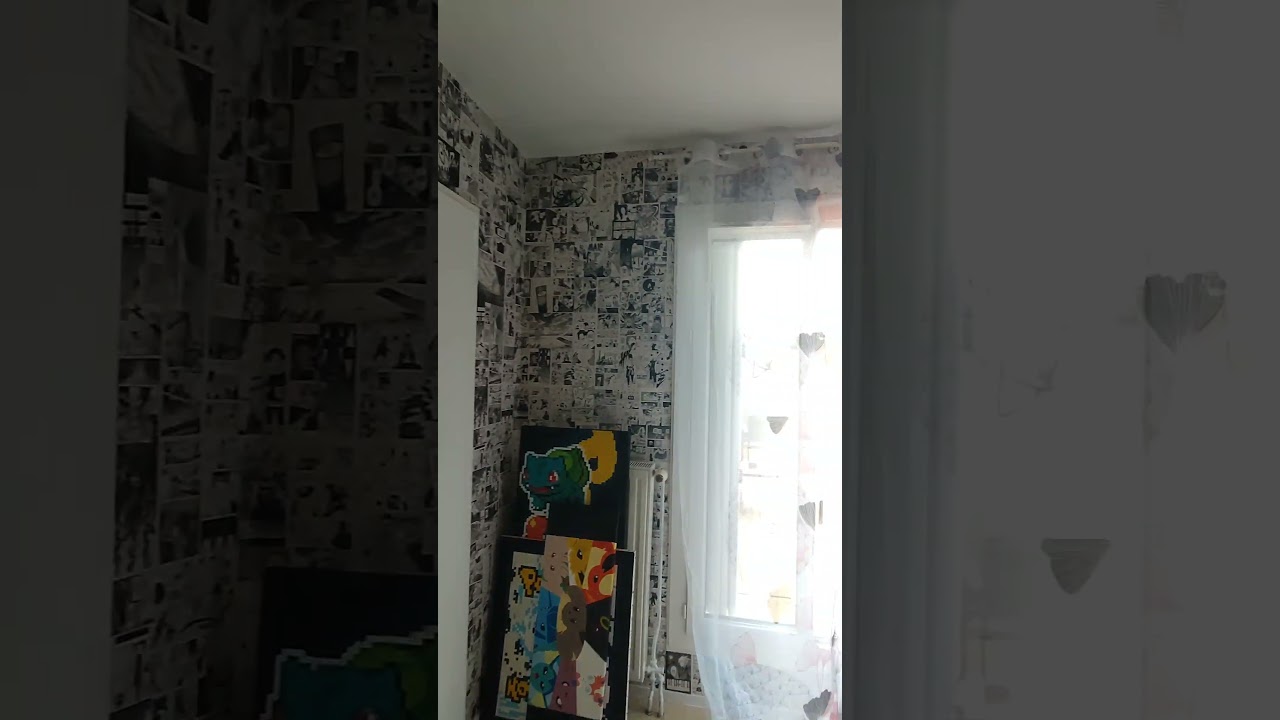 Décoration mur de manga 