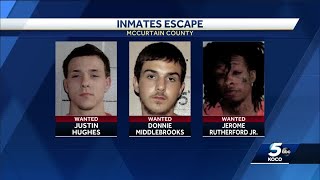 U.S. Marshals join search for McCurtain County jail escapees