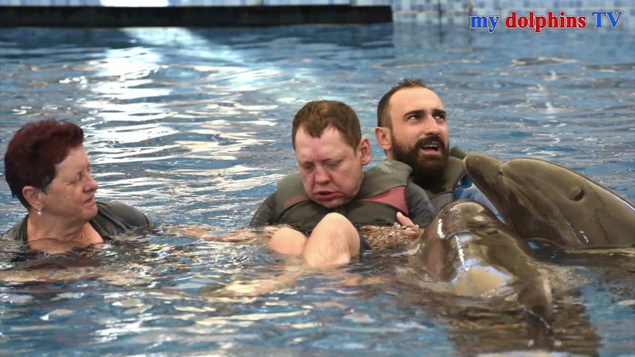 Andreas neue Delfin unterstützte Therapie