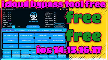 New Windows iOS 12/14/15/16/17 ON iCloud Hello/Passcode Bypass Done HTH ND All in One Tool 2024