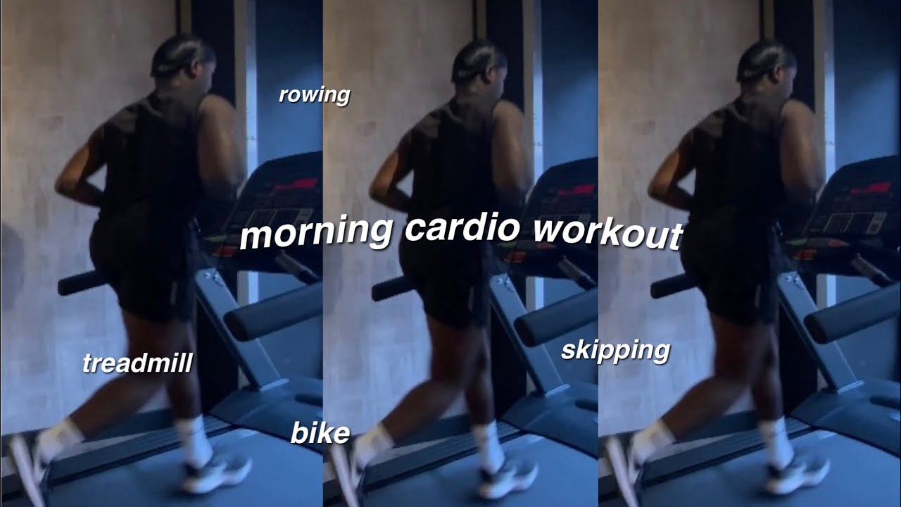 Treadmill And Rower Routine gym workout // cardio; (treadmill, rowing, bike & more) - YouTube