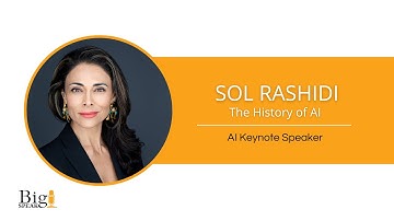 Sol Rashidi - Artificial Intelligence Speaker - The History of AI