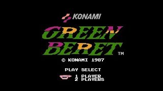 [FC] Green Beret(FDS Conversion) 2 Players co-op Longplay